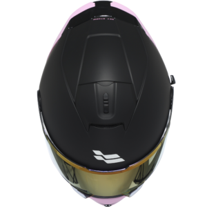Casco XTR-PHANTOM ECE-2206 Xtrong storm negro-rosado mate visor morado S