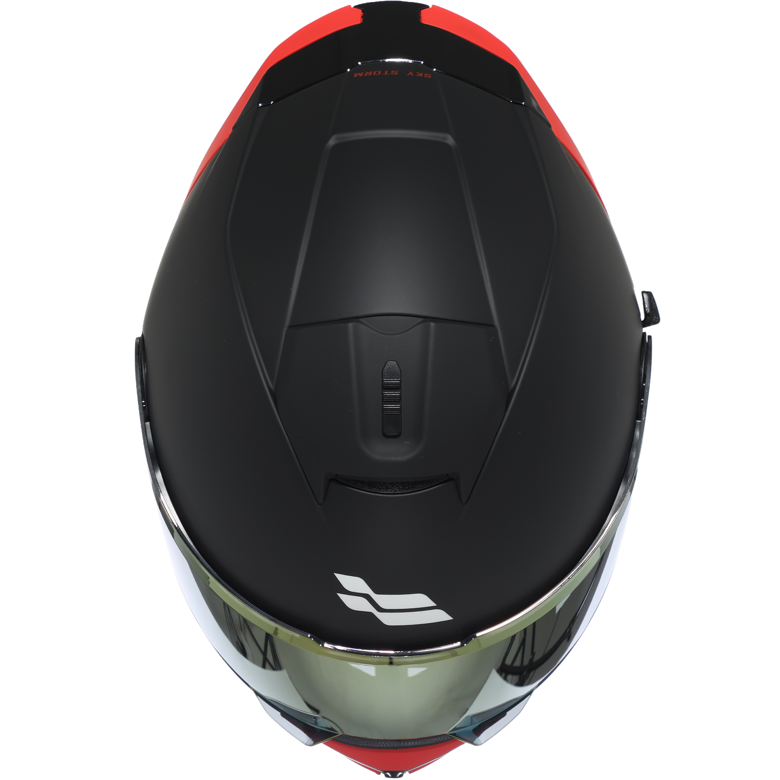 Casco XTR-PHANTOM ECE-2206 Xtrong storm negro-rojo mate visor rojo XL - Imagen 6