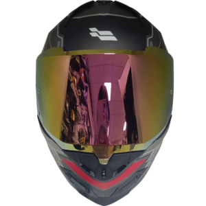 Casco Integral XTR-Z1 Gris-Rojo Talla XL | SKU 17649