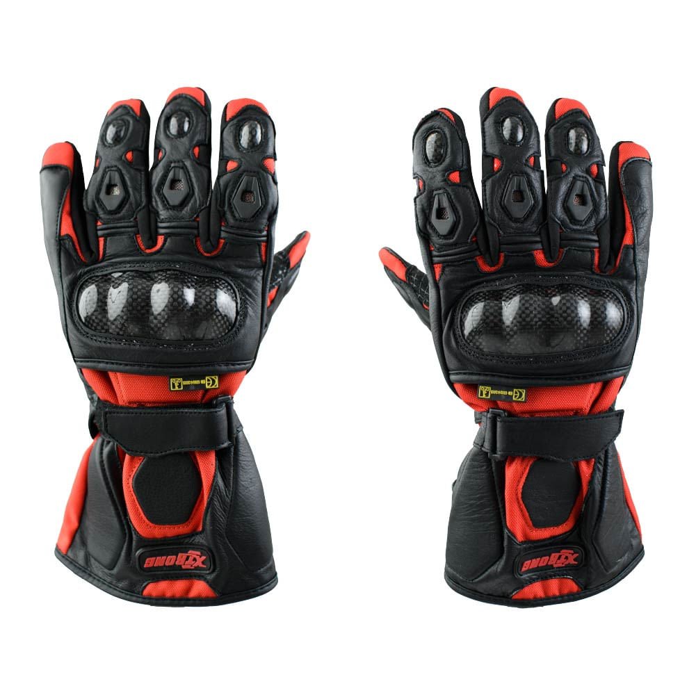 XTR-4312 XTRONG GUANTES HOMBRE NEGRO-ROJO L | SKU14245 - Imagen 2