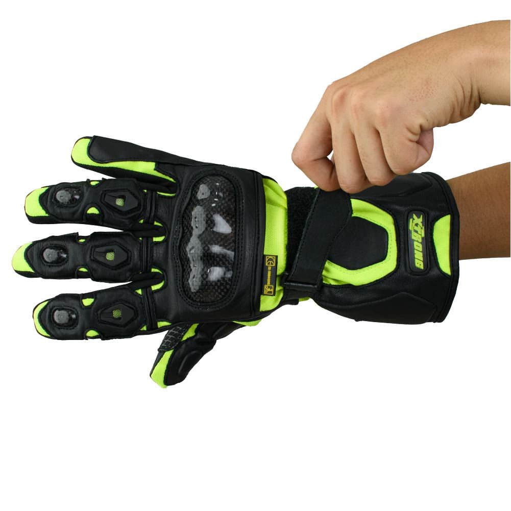 XTR-4312 XTRONG GUANTES HOMBRE NEGRO-VERDE XL | SKU14249 - Imagen 6