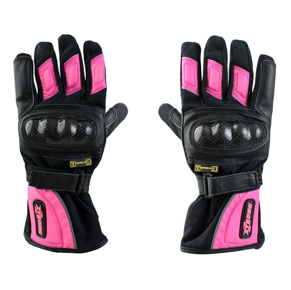 Guantes XTR-4310 Negro-Rosado Talla L | SKU 14724 - Imagen 2
