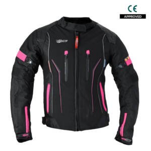 XTR-2419 XTRONG CHAQUETA-CARRETERA DAMA NEGRO-ROSADO M | SKU16282