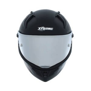 Casco XTR-352R1 SET ECE-2206 Xtrong negro mate SP negro-mate visor plateado XL | SKU16354