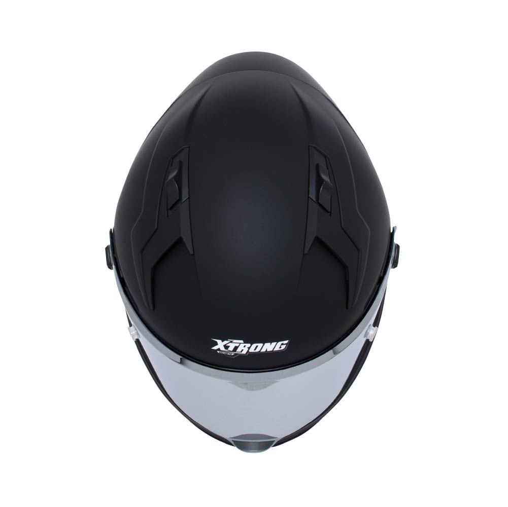 Casco XTR-352R1 SET ECE-2206 Xtrong negro mate SP negro-mate visor plateado XL | SKU16354 - Imagen 4
