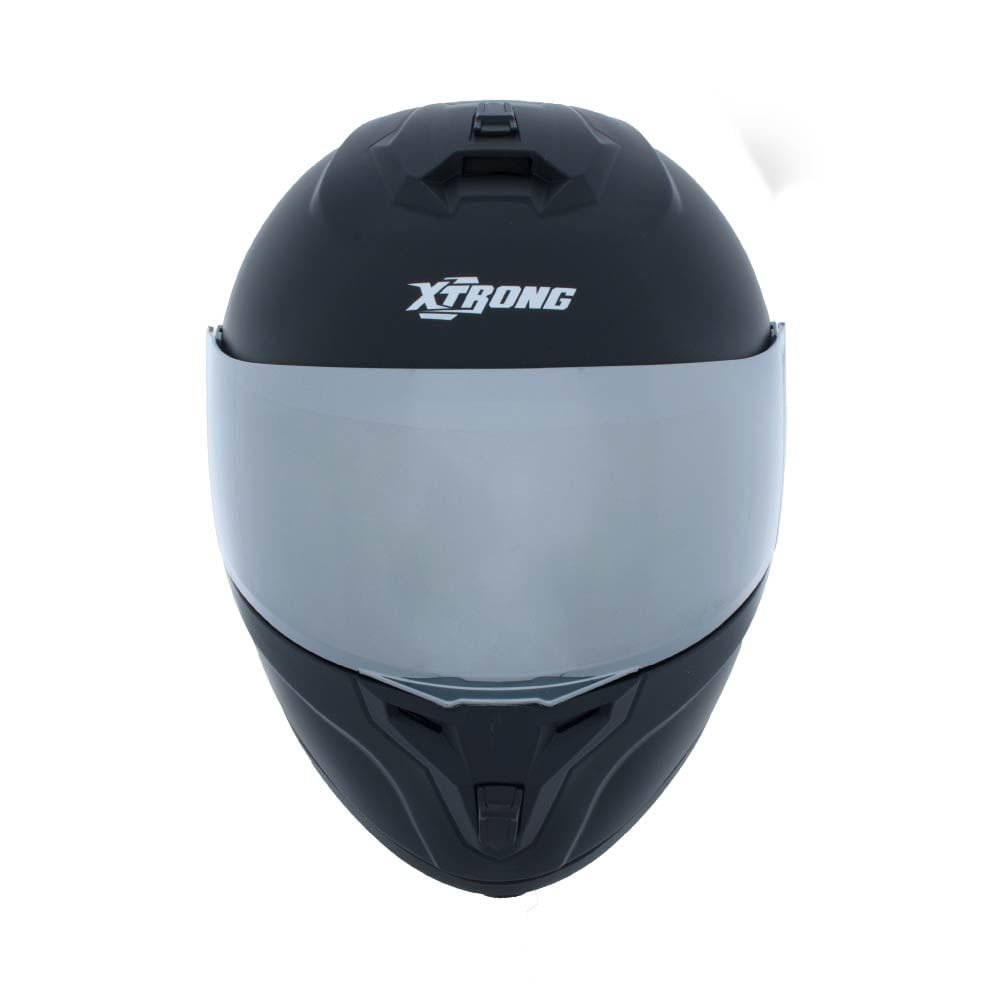 Casco XTR-M70 SET ECE-2206 Xtrong negro mate SP negro-humo visor plateado XL | SKU16577 - Imagen 2