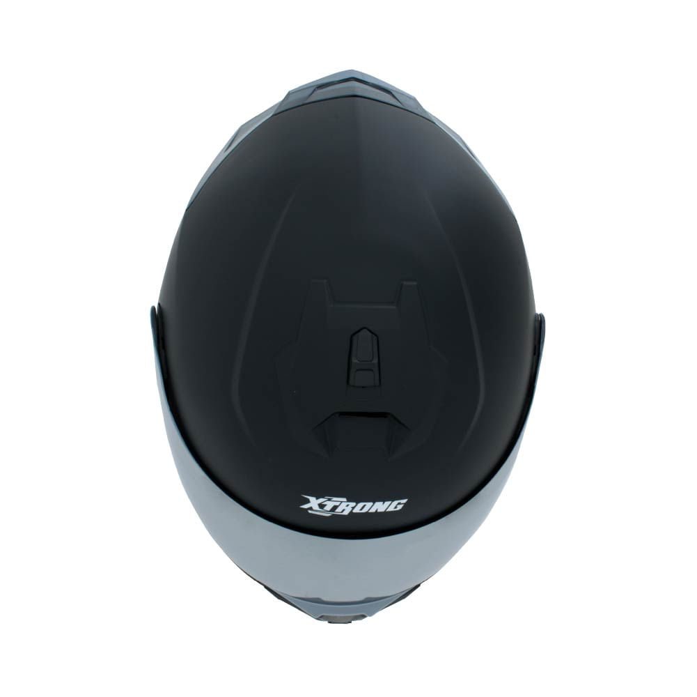 Casco XTR-M70 SET ECE-2206 Xtrong negro mate SP negro-humo visor plateado XL | SKU16577 - Imagen 4