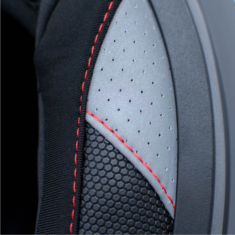 Casco XTR-M70 ECE-2206 Xtrong sprint gris brillo visor plateado L | SKU16875 - Imagen 8