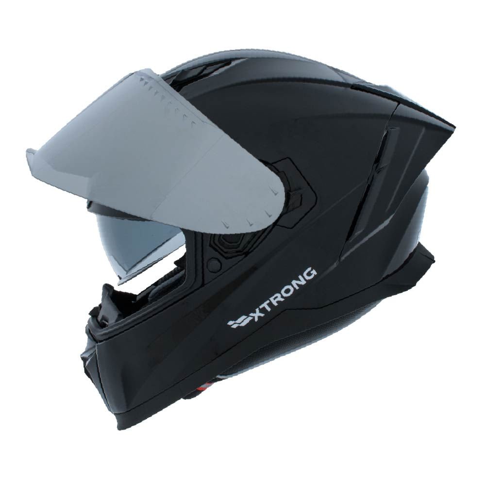 Casco XTR-M69 ECE-2206 Xtrong negro brillo SP negro-brillo visor plateado XL | SKU17142 - Imagen 5