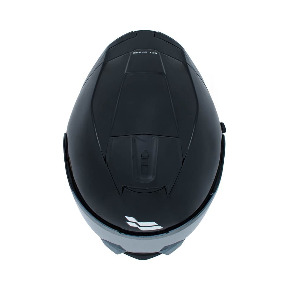 Casco XTR-PHANTOM ECE-2206 Xtrong storm negro brillo visor plateado XL | SKU17190 - Imagen 4