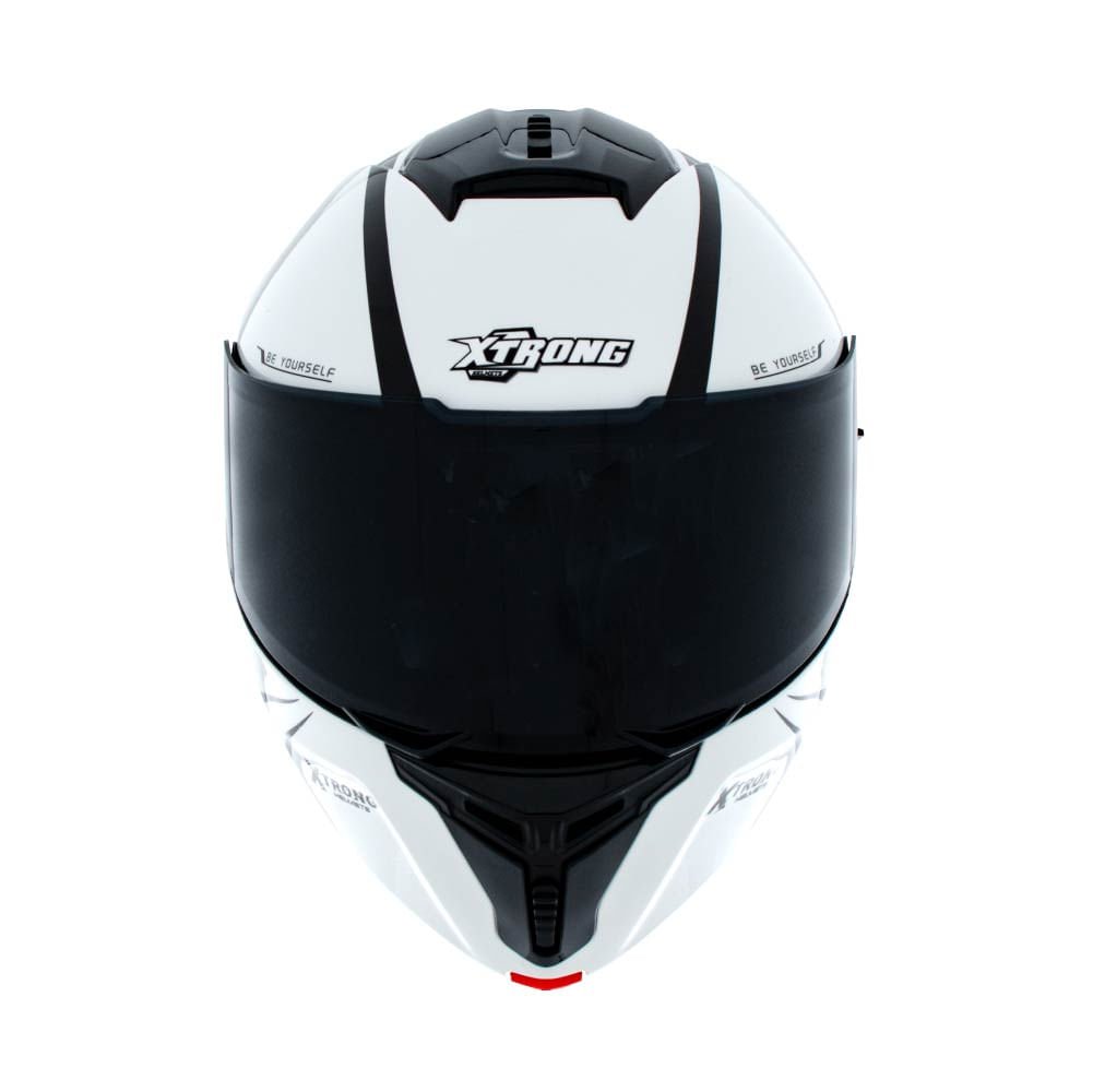 Casco XTR-PHANTOM SET ECE-2206 Xtrong flowing blanco brillo visor humo L | SKU17202 - Imagen 2