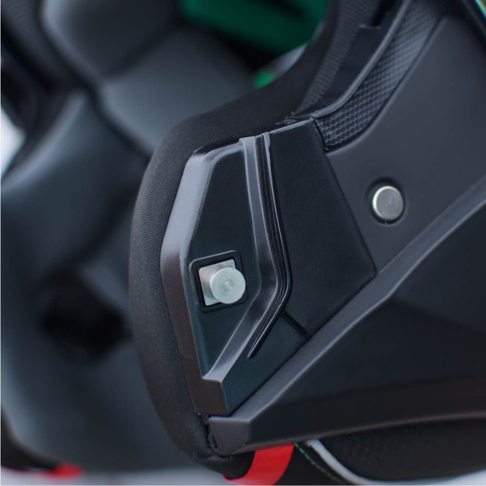 Casco XTR-PHANTOM SET ECE-2206 Xtrong flowing blanco brillo visor humo L | SKU17202 - Imagen 8