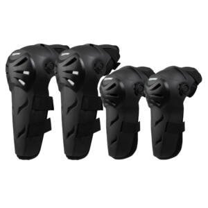 XTR-K-01 XTRONG RODILLERAS NEGRO SET | SKU17269