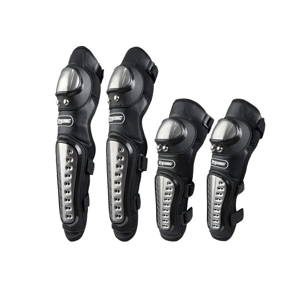 XTR-K-02 XTRONG RODILLERAS NEGRO | SKU17270