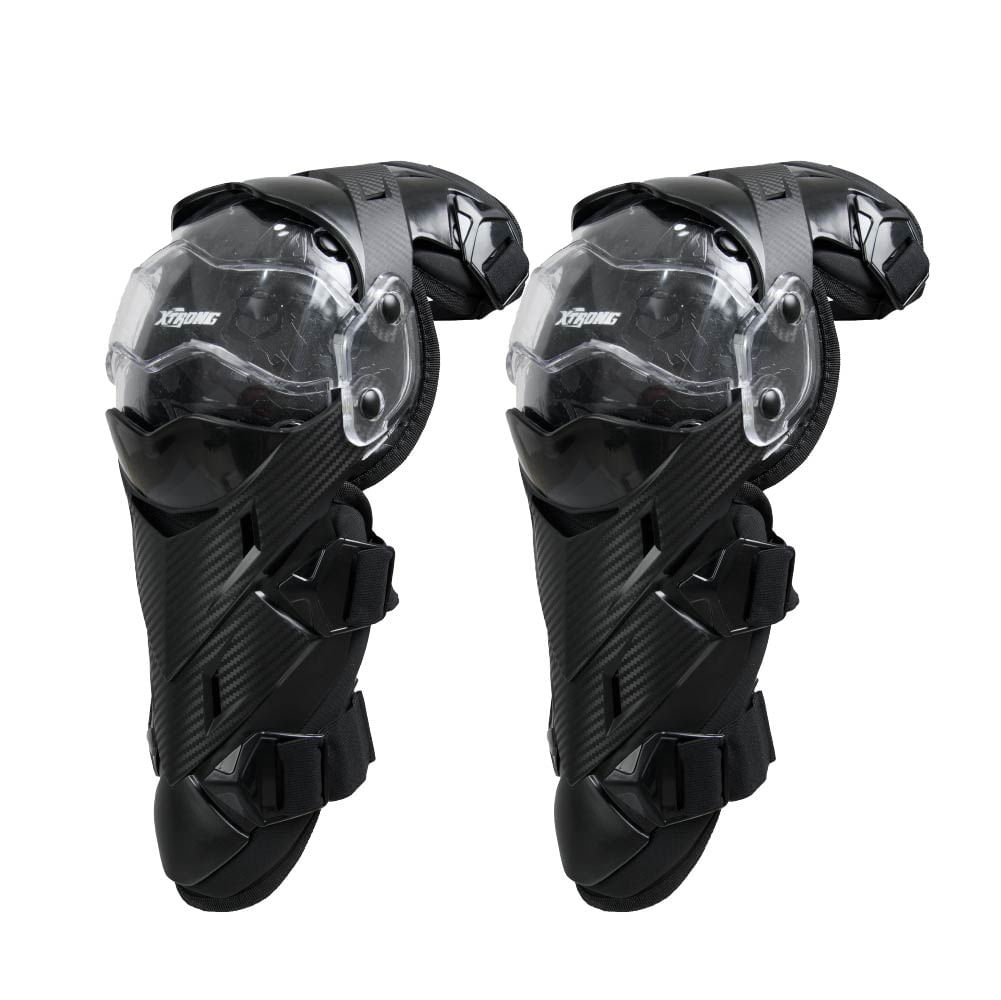 XTR-K-03 XTRONG RODILLERAS NEGRO SET | SKU17271