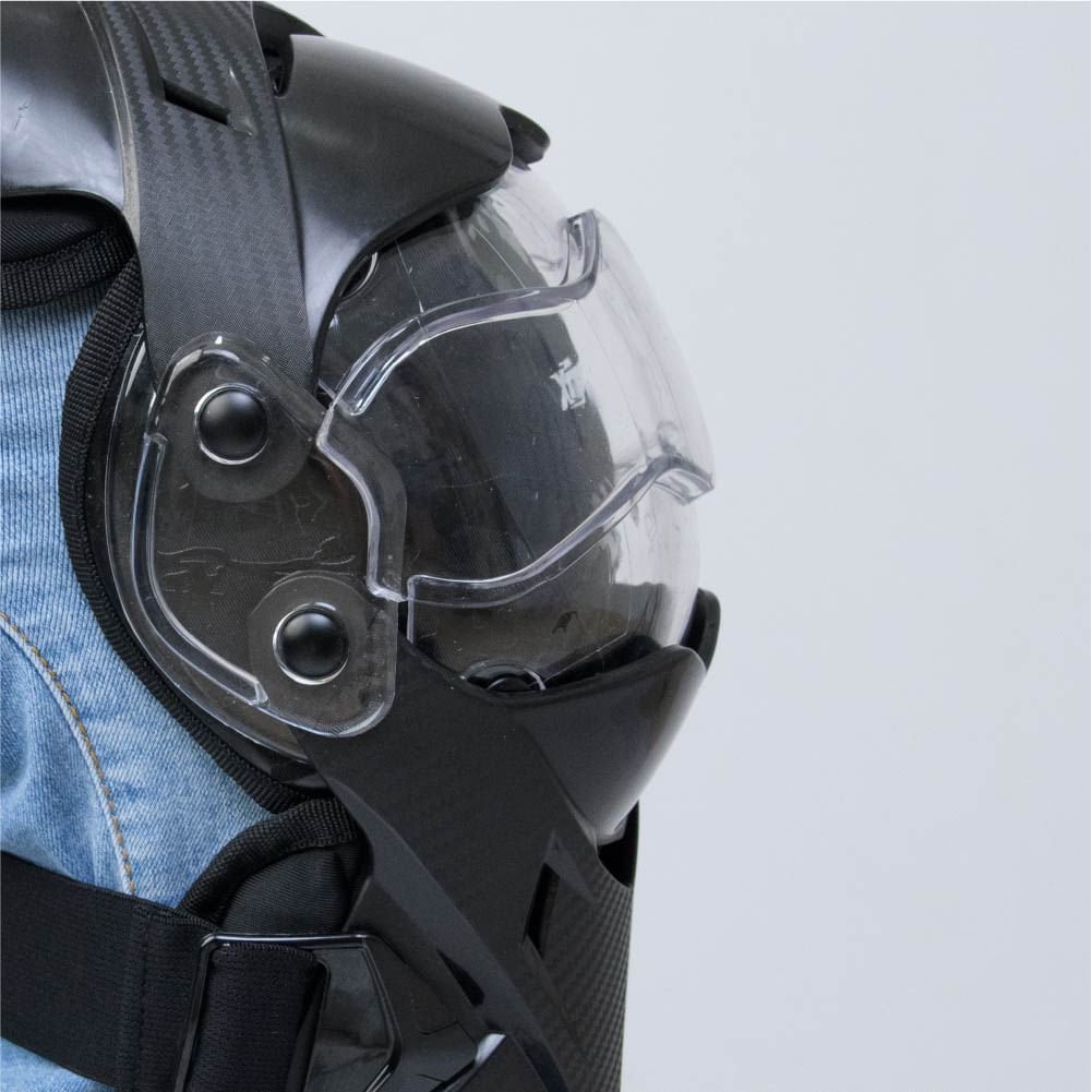XTR-K-03 XTRONG RODILLERAS NEGRO SET | SKU17271 - Imagen 5