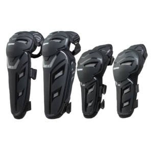 XTR-K-04 XTRONG RODILLERAS NEGRO SET | SKU17272