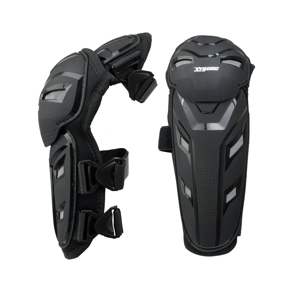 XTR-K-04 XTRONG RODILLERAS NEGRO SET | SKU17272 - Imagen 2