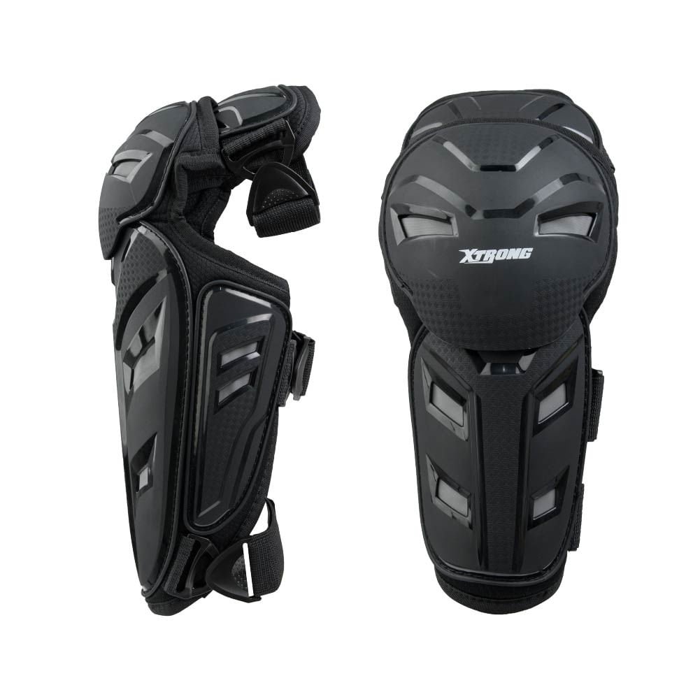XTR-K-04 XTRONG RODILLERAS NEGRO SET | SKU17272 - Imagen 3