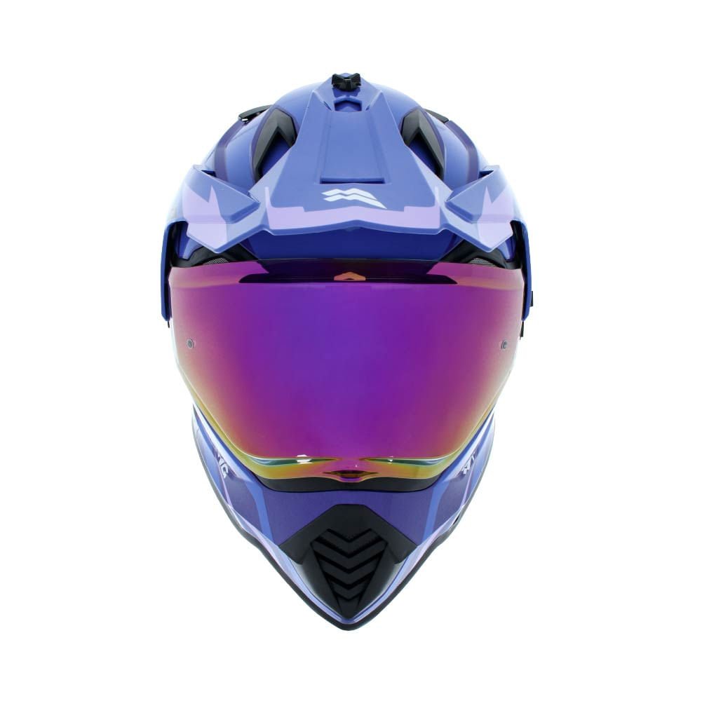 Casco XTR-902 fly negro morado brillo S | SKU17301 - Imagen 2
