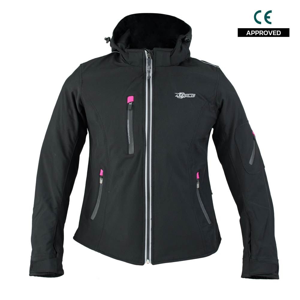 XTR-2700 XTRONG CHAQUETA-URBANA DAMA NEGRO-ROSADO S | SKU17314