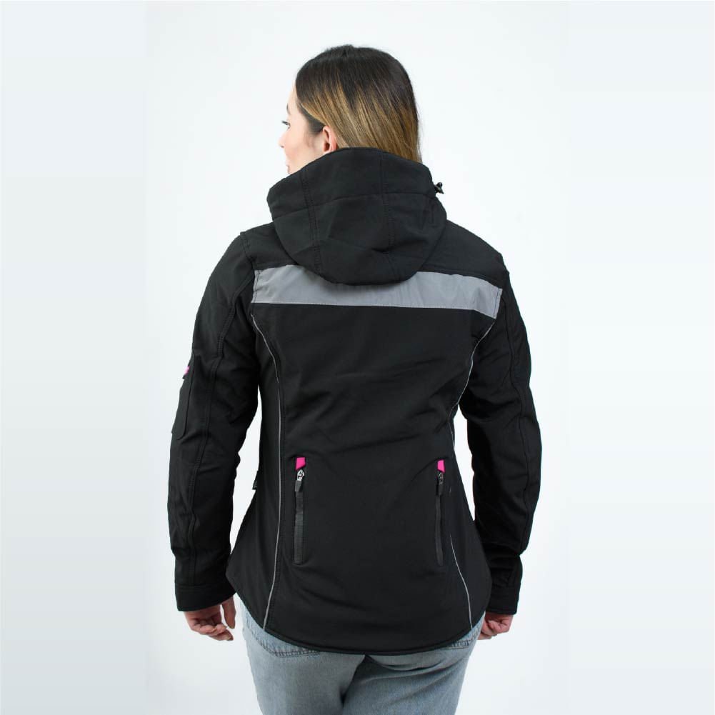 XTR-2700 XTRONG CHAQUETA-URBANA DAMA NEGRO-ROSADO S | SKU17314 - Imagen 6