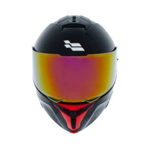Casco XTR-PHANTOM ECE-2206 Xtrong storm negro-rojo brillo visor rojo XL | SKU17522