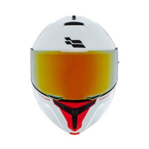 Casco XTR-PHANTOM ECE-2206 Xtrong storm blanco-rojo brillo visor rojo XL | SKU17525