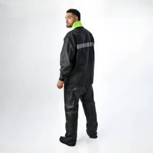 XTR-2327 XTRONG IMPERMEABLES-TELA CON ZAPATO NEGRO-VERDE-NEON 2XL | SKU17500