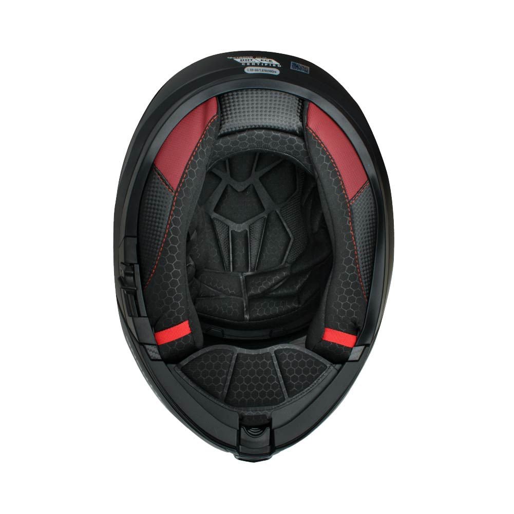 Casco XTR-918 ECE-2206 Xtrong negro mate SP negro-brillo visor transparente XL | SKU17841 - Imagen 6