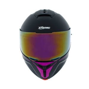 Casco XTR-PHANTOM ECE-2206 Xtrong storm negro-morado mate S (sin mecanismo adicional) | SKU19126
