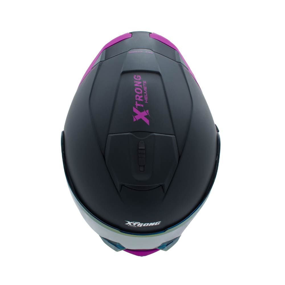 Casco XTR-PHANTOM ECE-2206 Xtrong storm negro-morado mate S (sin mecanismo adicional) | SKU19126 - Imagen 4