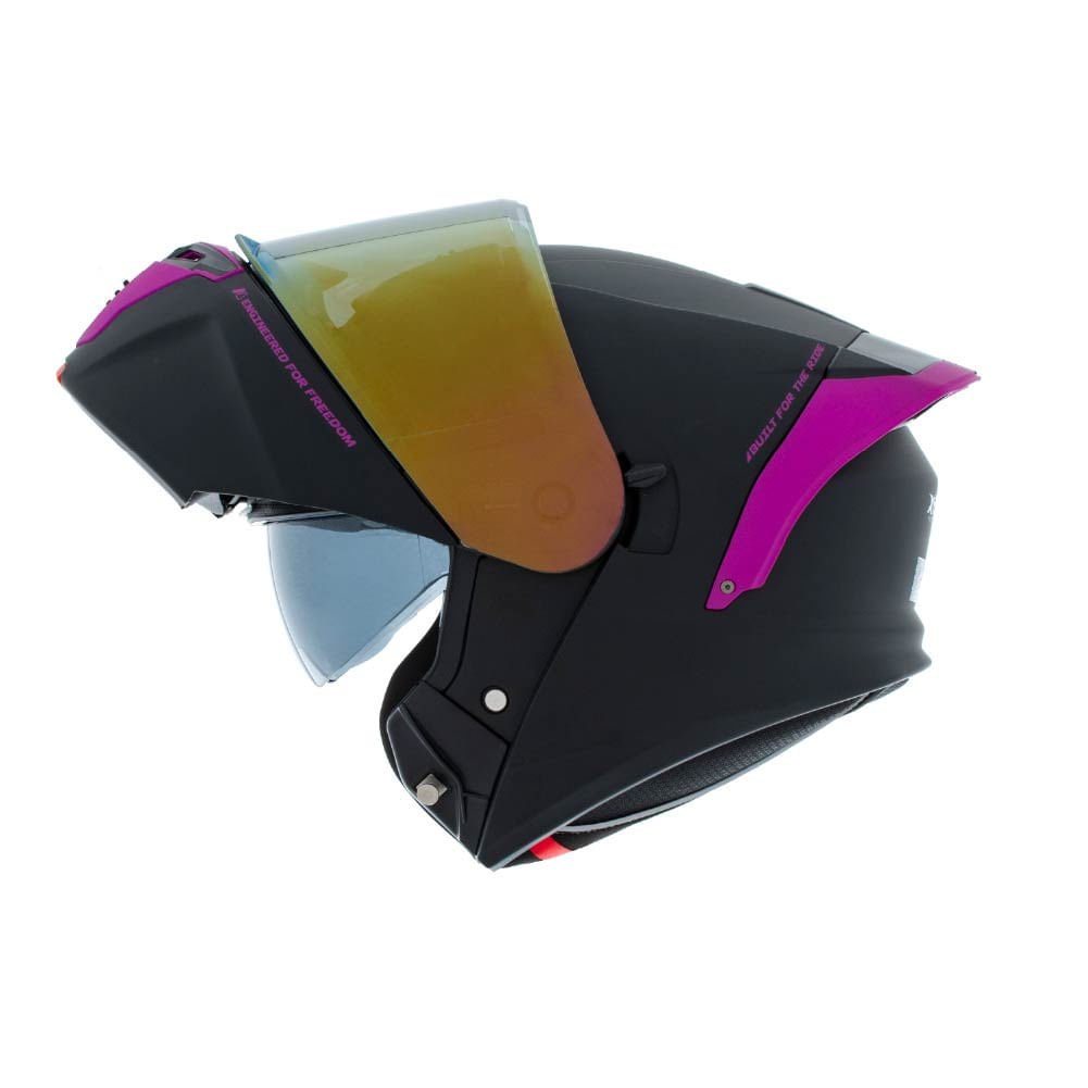 Casco XTR-PHANTOM ECE-2206 Xtrong storm negro-morado mate S (sin mecanismo adicional) | SKU19126 - Imagen 5