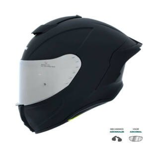 Casco XTR-820 ECE-2206 Xtrong negro mate SP negro-mate visor plateado XL | SKU19206