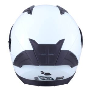 XTR-M69 ECE-2206 XTRONG BLANCO BRILLO SP NEGRO-BRILLO VISOR HUMO M | SKU16885
