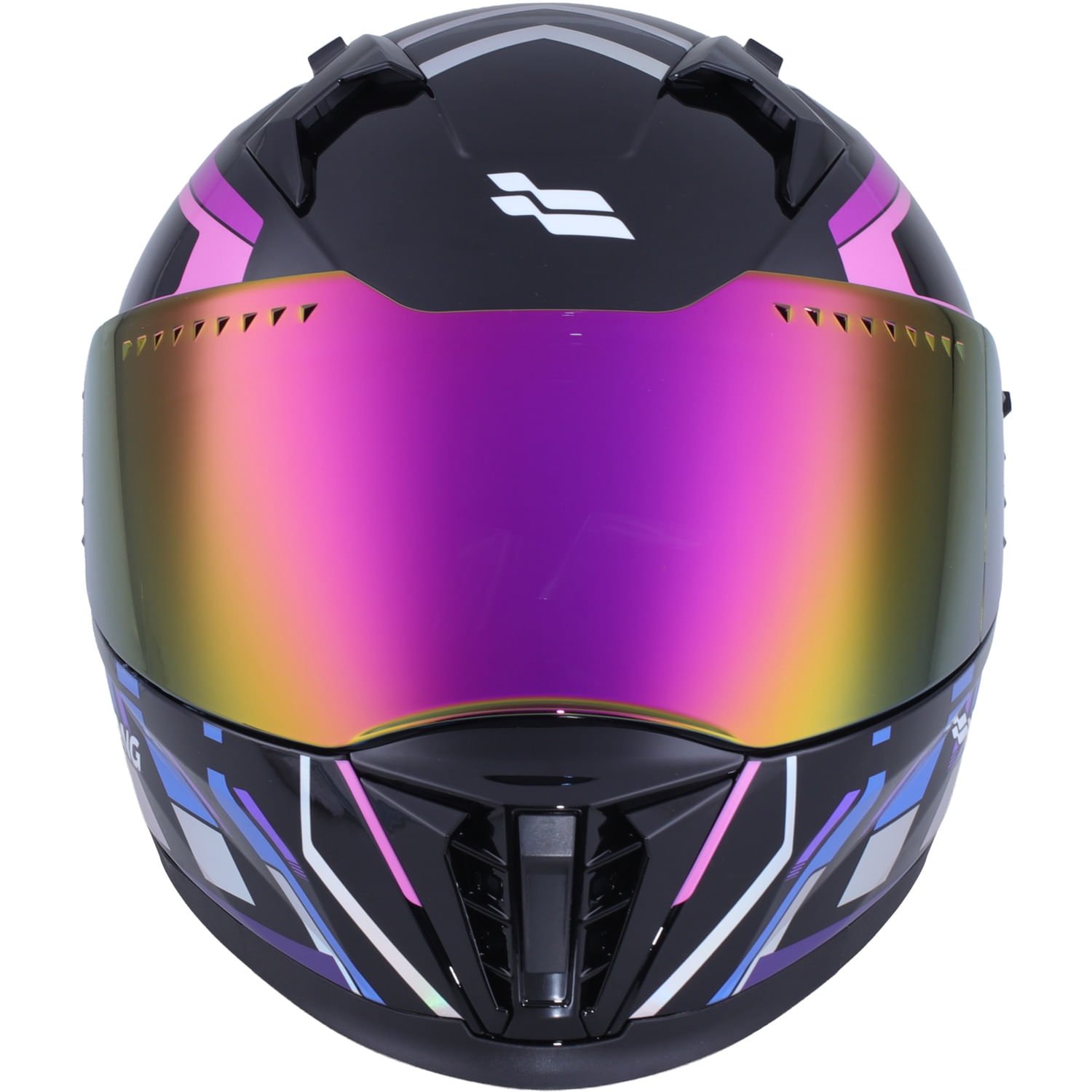 XTR-M69 ECE-2206 XTRONG MACH 1 MORADO-IRIS BRILLO VISOR MORADO M | SKU17475 - Imagen 4
