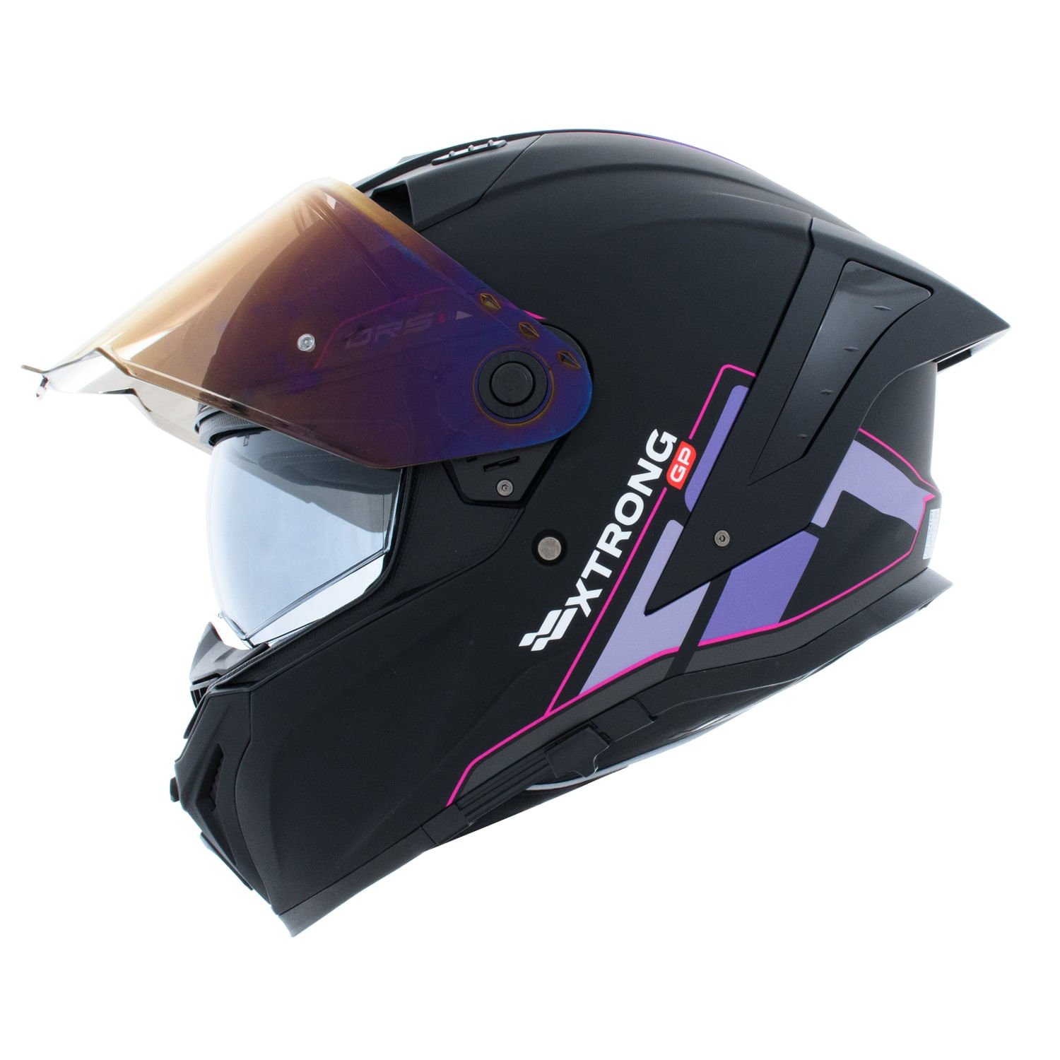 XTR-DRS ECE-2206 XTRONG-GP DROP NEGRO-MORADO MATE VISOR MORADO M | SKU19037 - Imagen 3
