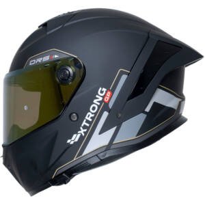 XTR-DRS ECE-2206 XTRONG-GP DROP NEGRO-GRIS MATE VISOR DORADO XL | SKU19040