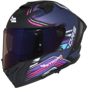 XTR-DRS ECE-2206 XTRONG-GP DOWNFORCE NEGRO-MORADO MATE VISOR MORADO M | SKU19053