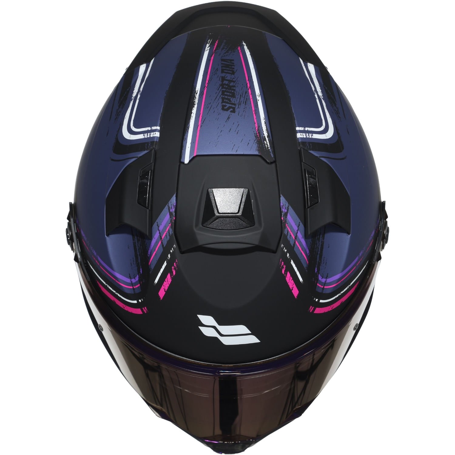 XTR-DRS ECE-2206 XTRONG-GP DOWNFORCE NEGRO-MORADO MATE VISOR MORADO M | SKU19053 - Imagen 4