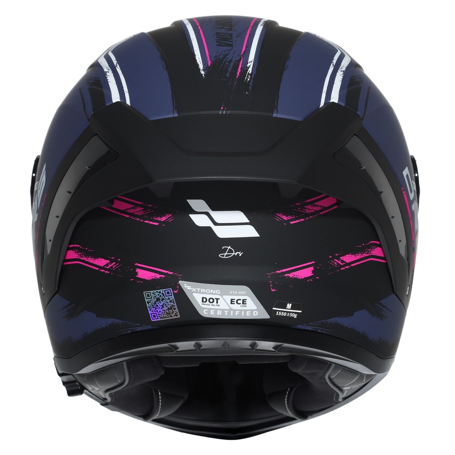 XTR-DRS ECE-2206 XTRONG-GP DOWNFORCE NEGRO-MORADO MATE VISOR MORADO M | SKU19053 - Imagen 5