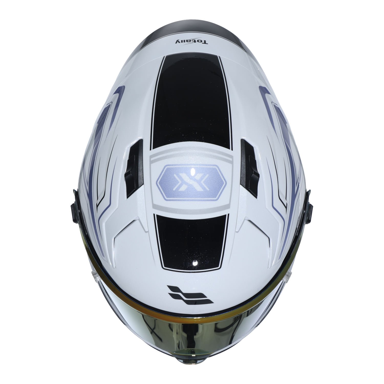 XTR-R1 ECE-2206 XTRONG-GP TOTALLY BLANCO-MORADO BRILLO VISOR MORADO M | SKU19243