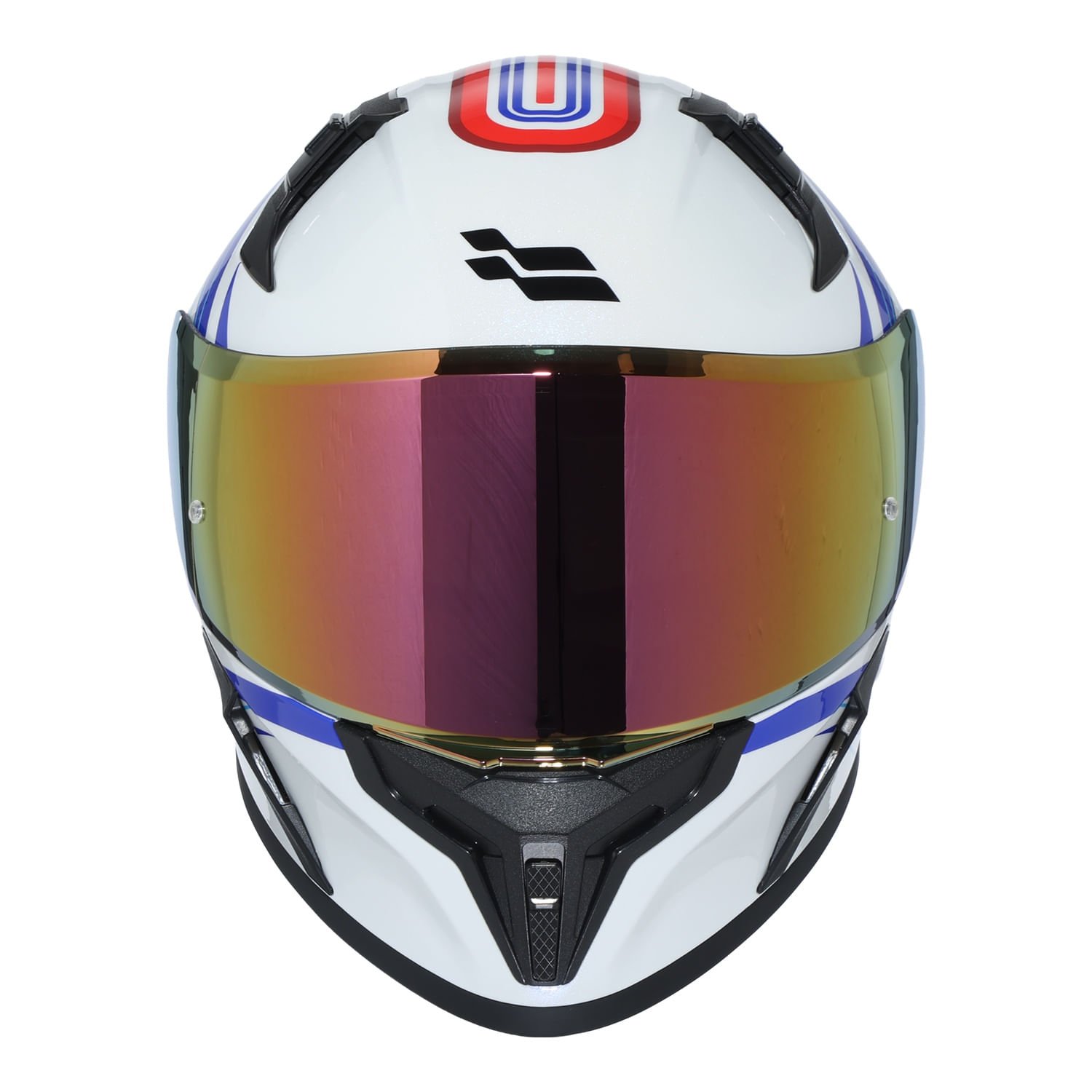 XTR-RANGER ECE-2206 XTRONG WARMUP ROJO-AZUL BRILLO VISOR ROJO M | SKU19283