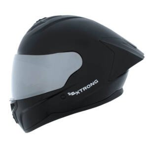 XTR-M70 ECE-2206 XTRONG NEGRO MATE SP NEGRO-MATE VISOR PLATEADO S | SKU17462